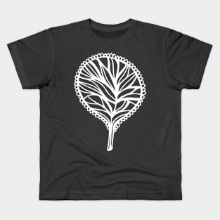 tree doodle pattern Kids T-Shirt